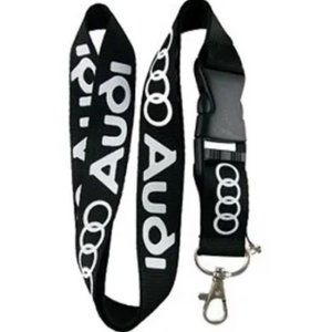 Universal Audi Lanyard Keychain ID Badge Holder Quick Release Buckle